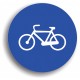 Indicator de reglementare - Pistă pentru biciclete 80 cm