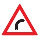 Indicator de avertizare - Curbă la stânga / dreapta 90 cm