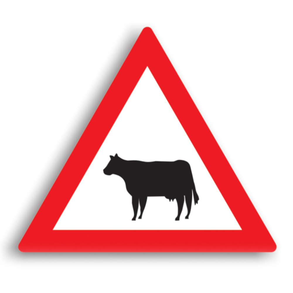 Indicator de avertizare - Animale 90 cm