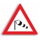 Indicator de avertizare - Vânt lateral 90 cm