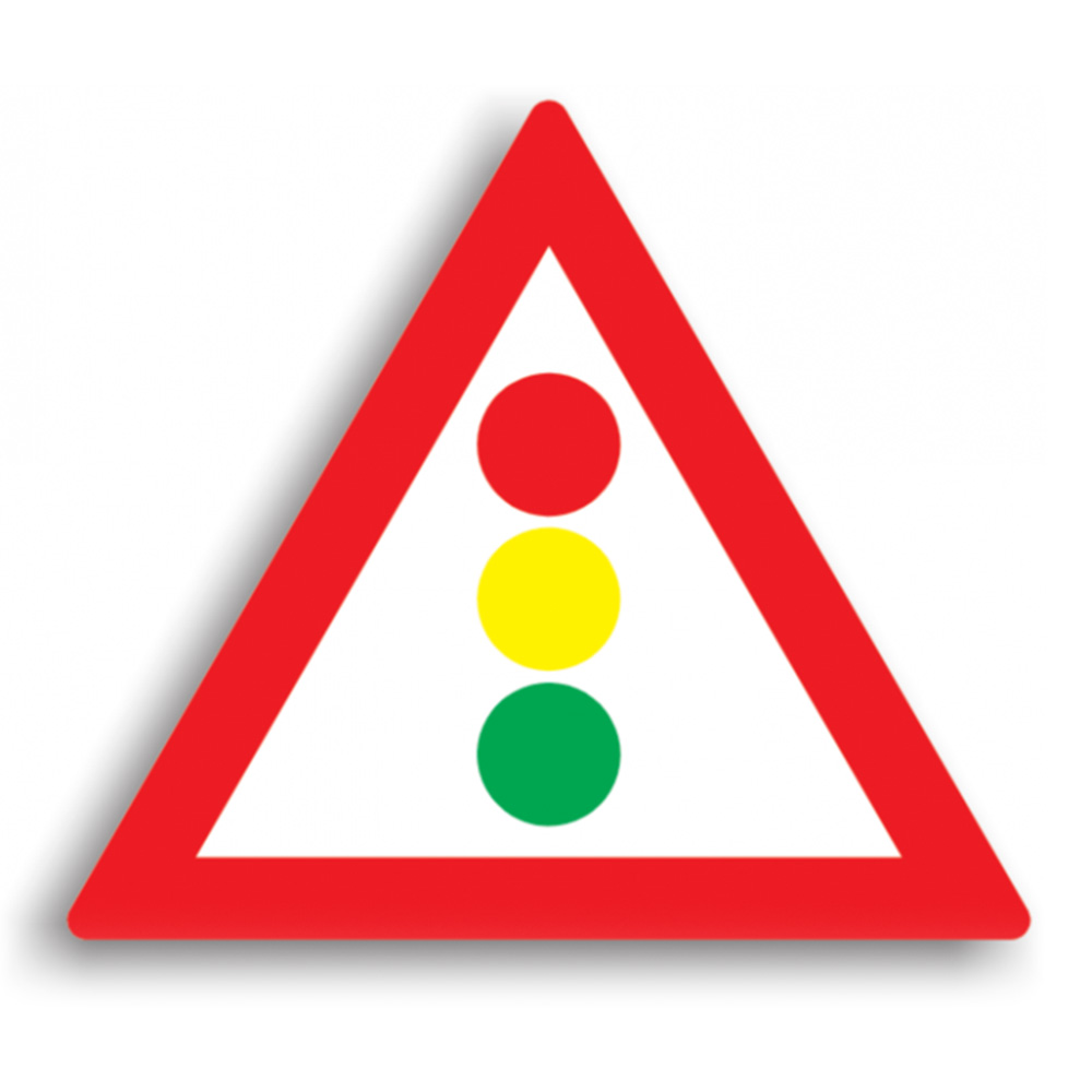 Indicator de avertizare - Semafoare 90 cm