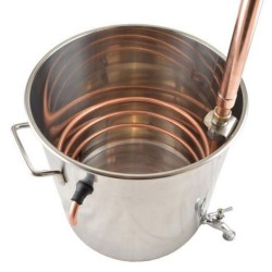 Cazan cupru-inox pentru țuică Simion 58 L-2