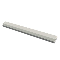 Coame gard beton Gri Dreaptă 18 x 195 cm Beton