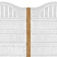 Stâlpi gard beton cu model piatră 14 x 13 x 270 cm
