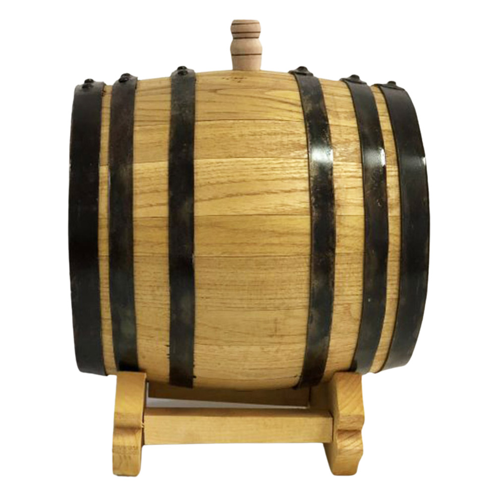 Butoi lemn masiv stejar pentru țuică 2 L